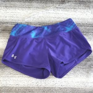 Under Armour purple workout shorts